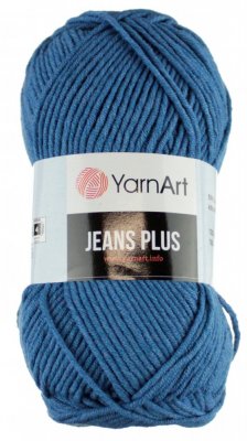 Jeans Plus 17 modrá YarnArt