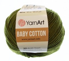 Baby Cotton  YarnArt 443 myslivecky zelená