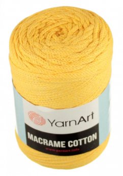 Macrame Cotton 764 žlutá