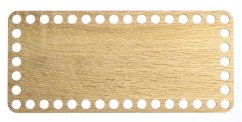 Dno na košík obdélník 22X10 cm Dub Taupe typ E38