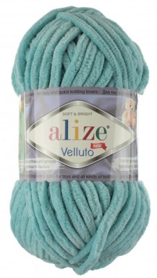 Alize Velluto 414 azurová