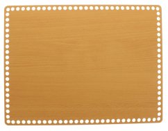Dno na košík obdélník 40X30 cm BUK typ E35