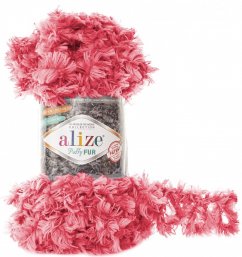 Alize Puffy  Fur  6115   růžová