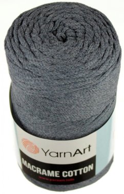 Macrame Cotton 761 šedomodrá