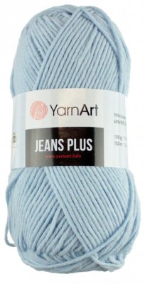 Jeans Plus 75 světle modrá YarnArt