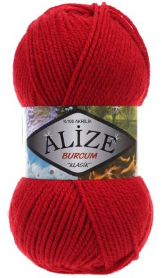 Alize Burcum Klasik 106 červená