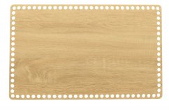 Dno na košík obdélník 40X25 cm DUB II typ E34