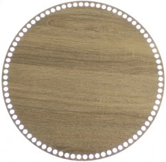 Dno na košík kruh 40 cm Dub Lanýž typ B40