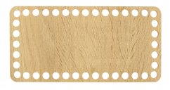 Dno na košík obdélník 20X10 cm DUB II typ E25