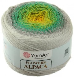 Flowers Alpaca příze YarnArt 424