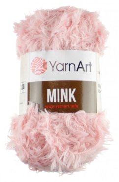 Mink  347  Světle Růžová  YarnArt