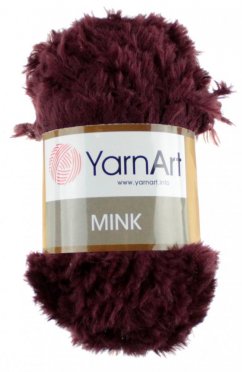 Mink 339 Vínová  YarnArt