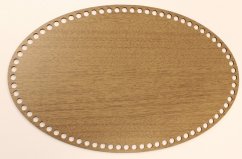 Dno na košík ovál 40X25 cm Dub Zlatý typ D28