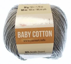 Baby Cotton  YarnArt 452 šedá