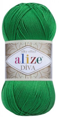 Alize Diva 123 jasně zelená