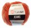 Jeans 85 oranžová YarnArt