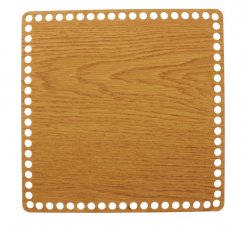 Dno na košík ČTVEREC 25X25 cm DUB typ F4