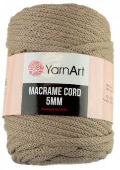 Macrame Cord 5 mm 753 béžová