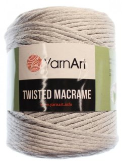 Twisted Macrame 500 g barva 756 sv.šedá