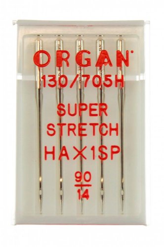 Jehly srojové ORGAN  SUPER STRETCH 5jehel    (90)