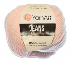 Jeans 74 světle růžová YarnArt