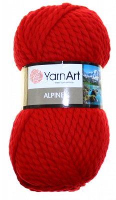 Alpine příze YarnArt 340 červená
