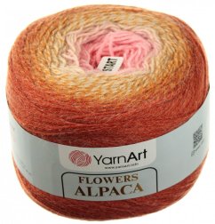 Flowers Alpaca příze YarnArt 414