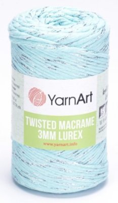 Twisted Macrame Lurex 3mm příze  775