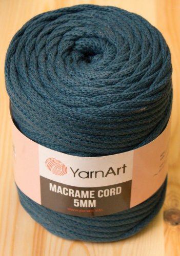 Macrame Cord 5 mm  barva  784 tmavě modrá