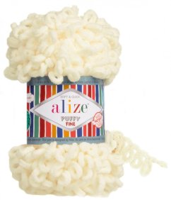 Alize Puffy Fine 62 smetanová