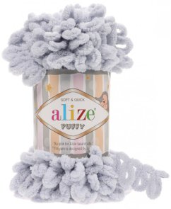 Alize Puffy 416 světlemodrošedá