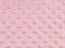 Minky s 3D puntíky  béžová cena za 0,5 m   růžová dětská