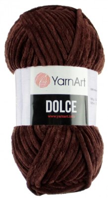 Dolce YarnArt 775  čokoládově hnědá