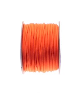 Klobouková pruženka 3 mm  neonově oranžova č.11