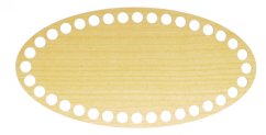 Dno na košík ovál 20x10 cm Javor II typ D21