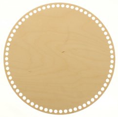 Dno na košík kruh 30 cm Přírodní překližka typ B30