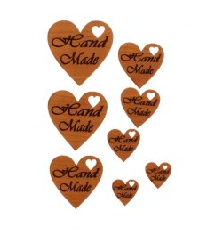 Značka Hand Made TŘEŠEŇ  sada 8 kusů typ J
