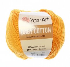 Baby Cotton  YarnArt 425 slunečnicová