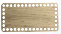 Dno na košík obdélník 20X10 cm Dub Sonoma typ E25