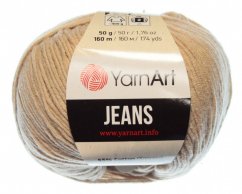 Jeans 87 béžová YarnArt