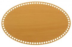 Dno na košík ovál 40X25 cm BUK typ D28