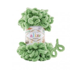 Alize Puffy 103 zelené jablko