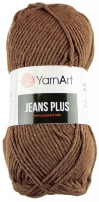 Jeans Plus 70 hnědá YarnArt