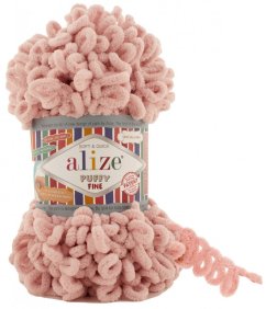 Alize Puffy Fine 161 pudrová