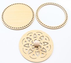 Set prstenec + dno + víko + knopka JAVOR II  22,5 cm typ A2