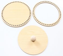 Set prstenec + dno + víko + knopka JAVOR II  22,5 cm typ A3
