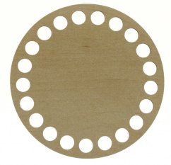 Dno na košík kruh 10 cm JAVOR typ B10