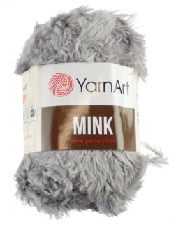 Mink  334 Světle šedá  YarnArt