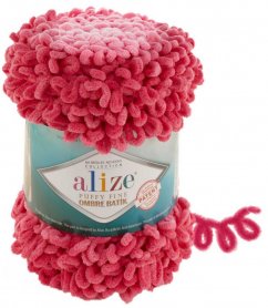 Alize Puffy Fine Ombre Batik  7279 růžová