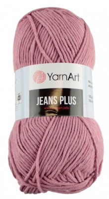 Jeans Plus 65 starorůžová tmavší YarnArt